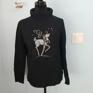 Christine Alexander Reindeer sweater